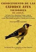 conocimiento de las catorce aves menores de jaula