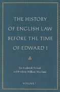 the history of english law before the time of edward i