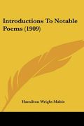 introductions to notable poems (1909) (en Inglés)
