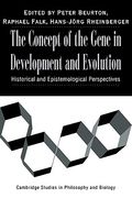 Concept Gene Development Evolution: Historical and Epistemological Perspectives (Cambridge Studies in Philosophy and Biology) (en Inglés)