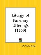 liturgy of funerary offerings
