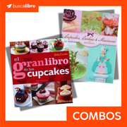 CUPCAKES, COOKIES Y MACARONS DE ALTA COSTURA + El GRAN LIBRO DE LOS CUPCAKES