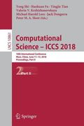 Computational Science - Iccs 2018: 18th International Conference, Wuxi, China, June 11-13, 2018, Proceedings, Part II (en Inglés)
