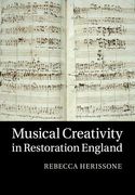 Musical Creativity in Restoration England (en Inglés)