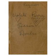 portada Recuerdos de Violeta Parra. Poesía popular