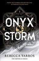 portada Onyx Storm: DISCOVER THE FOLLOW-UP TO THE GLOBAL PHENOMENONS, FOURTH WING AND IRON FLAME!