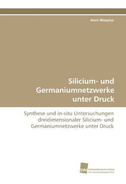portada Silicium- und Germaniumnetzwerke unter Druck: Synthese und in-situ Untersuchungen dreidimensionaler Silicium- und Germaniumnetzwerke unter Druck