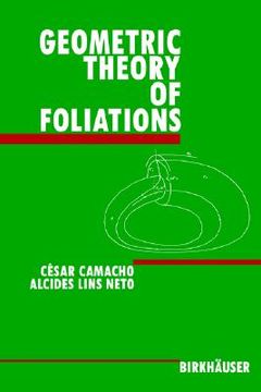 portada geometry theory of foliations (en Inglés)