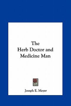 portada the herb doctor and medicine man (in English)