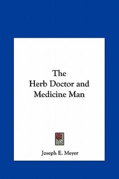 portada the herb doctor and medicine man