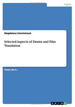 portada Selected Aspects of Drama and Film Translation