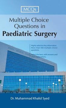 portada Multiple Choice Questions in Paediatric Surgery (in English)