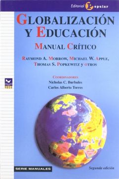 portada Globalización y Educación: Manual Crítico (Proa) (in Spanish)