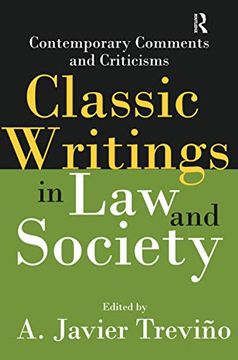 portada Classic Writings in law and Society (Law & Society) (en Inglés)