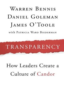 portada Transparency: How Leaders Create A Culture Of Candor