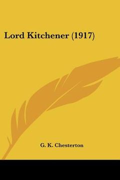 portada lord kitchener (1917) (in English)