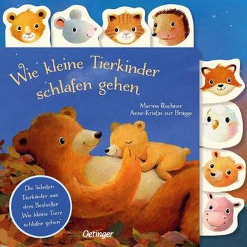 portada Wie Kleine Tierkinder Schlafen Gehen (en Alemán)