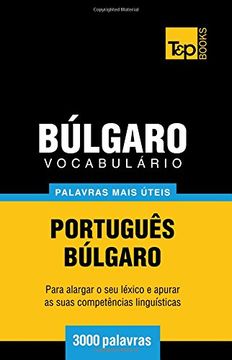 portada Vocabulário Português-Búlgaro - 3000 palavras mais úteis