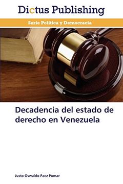 portada Decadencia del estado de derecho en Venezuela