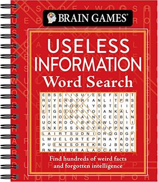 portada Brain Games - Useless Information Word Search: Find Hundreds of Weird Facts and Forgotten Intelligence (en Inglés)