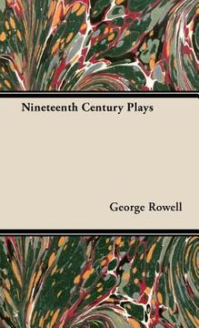 portada nineteenth century plays (in English)