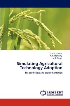 portada simulating agricultural technology adoption (en Inglés)
