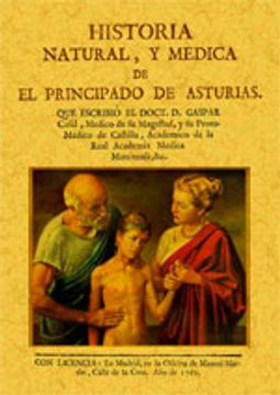 portada Historia natural y medica de El Principado de Asturias