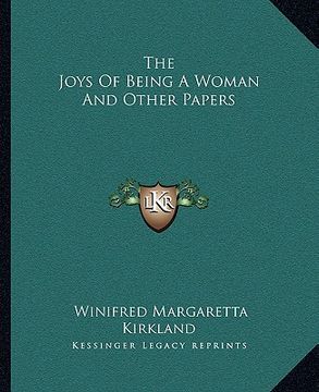 portada the joys of being a woman and other papers (in English)