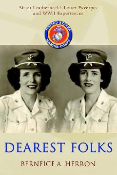 portada dearest folks: sister leatherneck's letter excerpts and wwii experiences