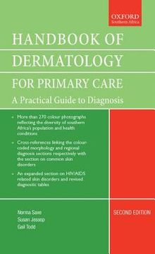 portada handbook of dermatology for primary care: a practical guide to diagnosis (en Inglés)