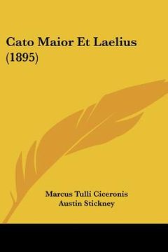 portada cato maior et laelius (1895) (in English)
