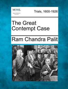 portada the great contempt case (en Inglés)