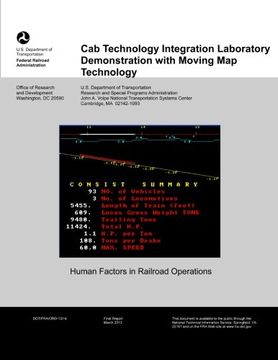portada Cab Technology Integration Laboratory Demonstration with Moving Map Technology