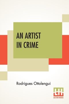 portada An Artist In Crime (en Inglés)