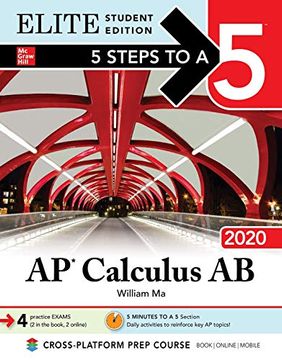 portada 5 Steps to a 5: Ap Calculus ab 2020 Elite Student Edition 