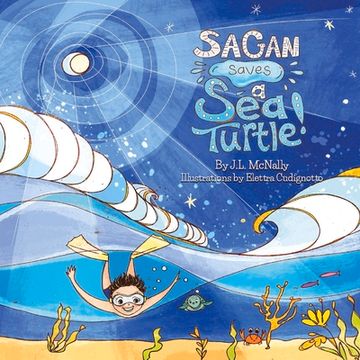 portada Sagan Saves a Sea Turtle (en Inglés)