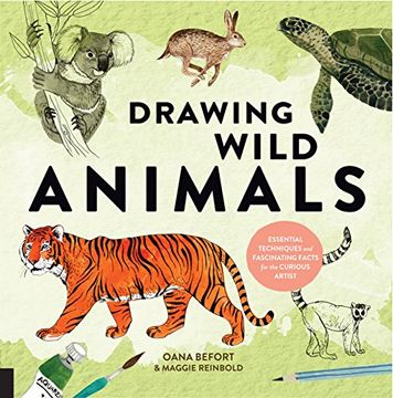 portada Drawing Wild Animals: Essential Techniques and Fascinating Facts for the Curious Artist 
