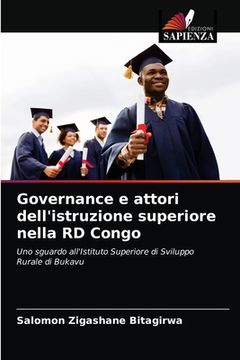 portada Governance e attori dell'istruzione superiore nella RD Congo (en Italiano)
