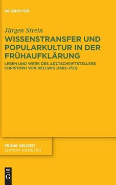 portada Wissenstransfer und Popularkultur in der Frühaufklärung (en Alemán)