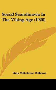 portada social scandinavia in the viking age (1920) (in English)