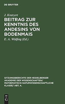 portada Beitrag zur Kenntnis des Andesins von Bodenmais (in German)