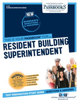 portada Resident Buildings Superintendent (C-675): Passbooks Study Guide Volume 675 (en Inglés)