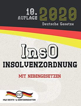 portada Inso - Insolvenzordnung: Mit Nebengesetzen (Aktuelle Gesetze 2020) (in German)