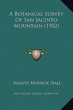 portada a botanical survey of san jacinto mountain (1902) (en Inglés)