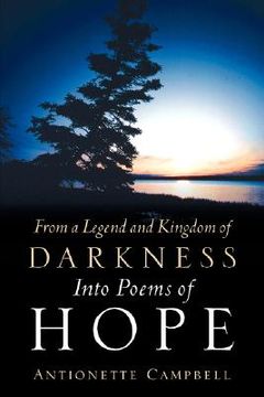 portada from a legend and kingdom of darkness into poems of hope