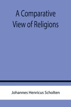portada A Comparative View of Religions (en Inglés)