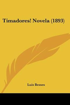 portada timadores! novela (1893) (en Inglés)