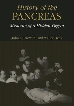 portada History of the Pancreas: Mysteries of a Hidden Organ (in English)
