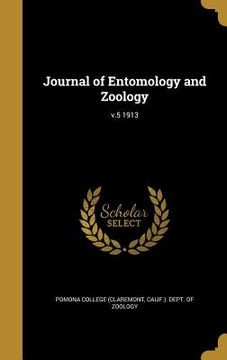 portada Journal of Entomology and Zoology; v.5 1913 (en Inglés)