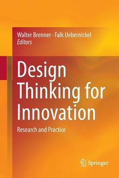 portada Design Thinking for Innovation: Research and Practice (in English)